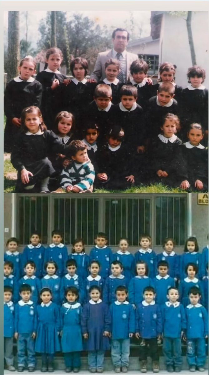 Siyah önlük mü giydiniz mavi önlük ..