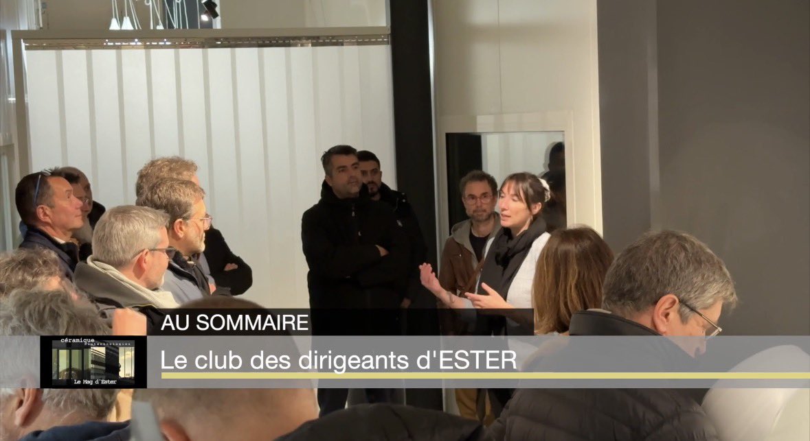 Le Mag d'Ester - Décembre 2025. •Au sommaire :
Yomi Pharma et Curlim lauréates du i-Lab 2025.
Le batiment d'ESTER en travaux.
Rencontre avec le club des dirigeants d'Ester Technopole. <a href="/EsterTechnopole/">ESTER Technopole</a>   #Limoges 👉🏽📺 xfru.it/sNnfEZ