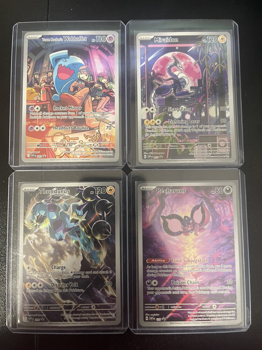 4BrosCollect's tweet image. Who likes ETB promos?? 🔥 

New giveaway this week and this is what’s up for grabs! All 4 of these ETB Promos! 

To Win: 

1: Follow us @4BrosCollect 
2: Like + Repost! 
3: Tag a friend! 

Winner will be selected Sunday 12/7!!! 

Good luck to all! 

*US SHIPPING ONLY*