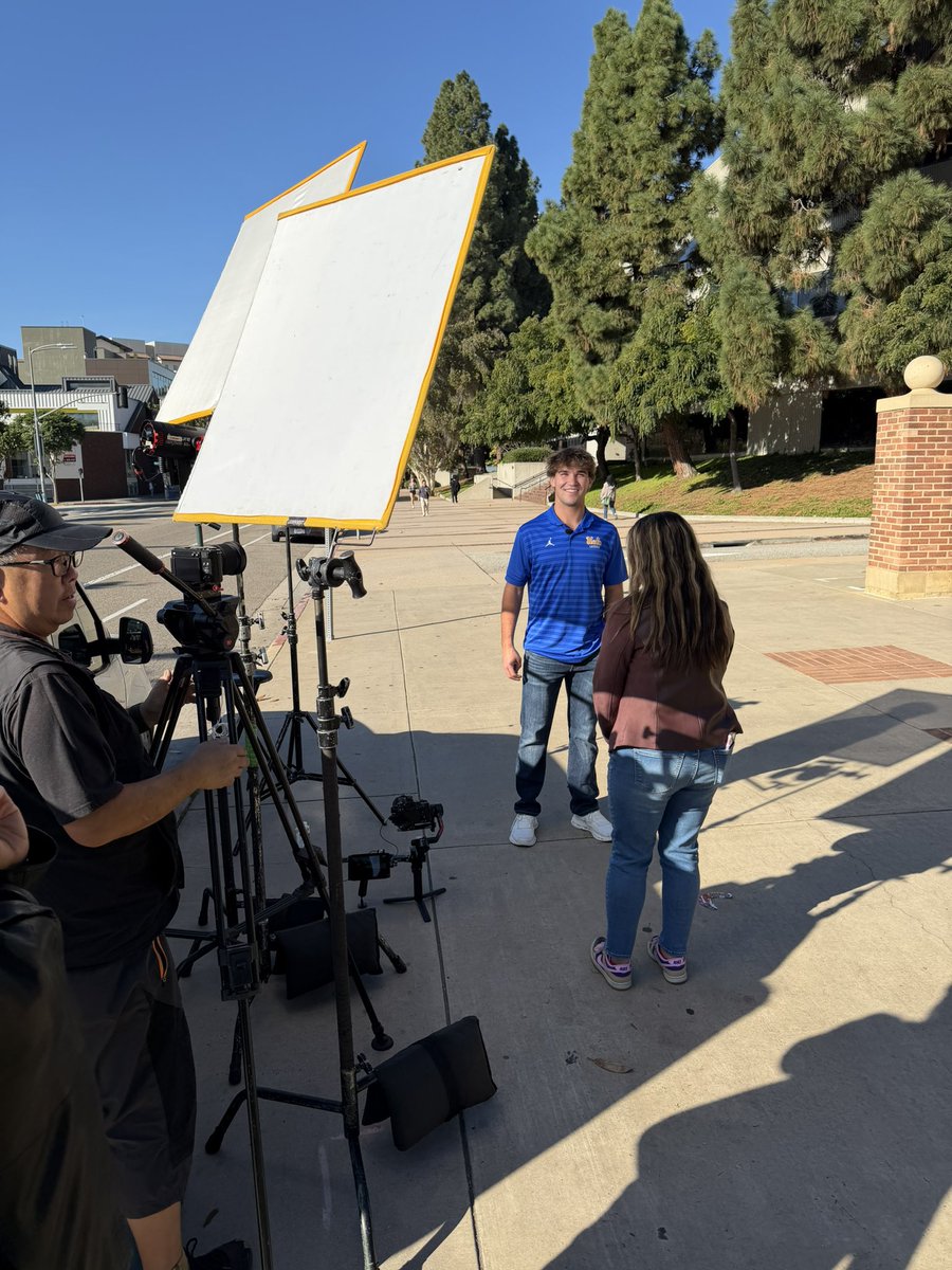 Doing the media tour to promote lacrosse and The Mighty Oaks lacrosse documentary