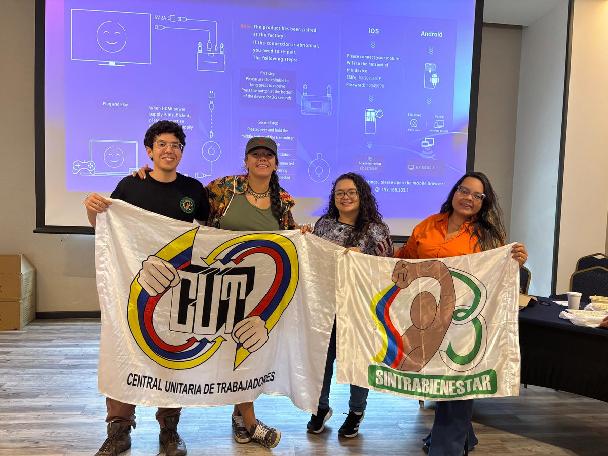 #SINTRABIENESTARINFORMA Jóvenes #SINTRABIENESTAR participaron en el Seminario Nacional de Juventud Trabajadora ✊ convocado por la <a href="/cutcolombia/">Central Unitaria de Trabajadores</a> participaron delegados de las Seccionales Huila, Tolima y Pereira.