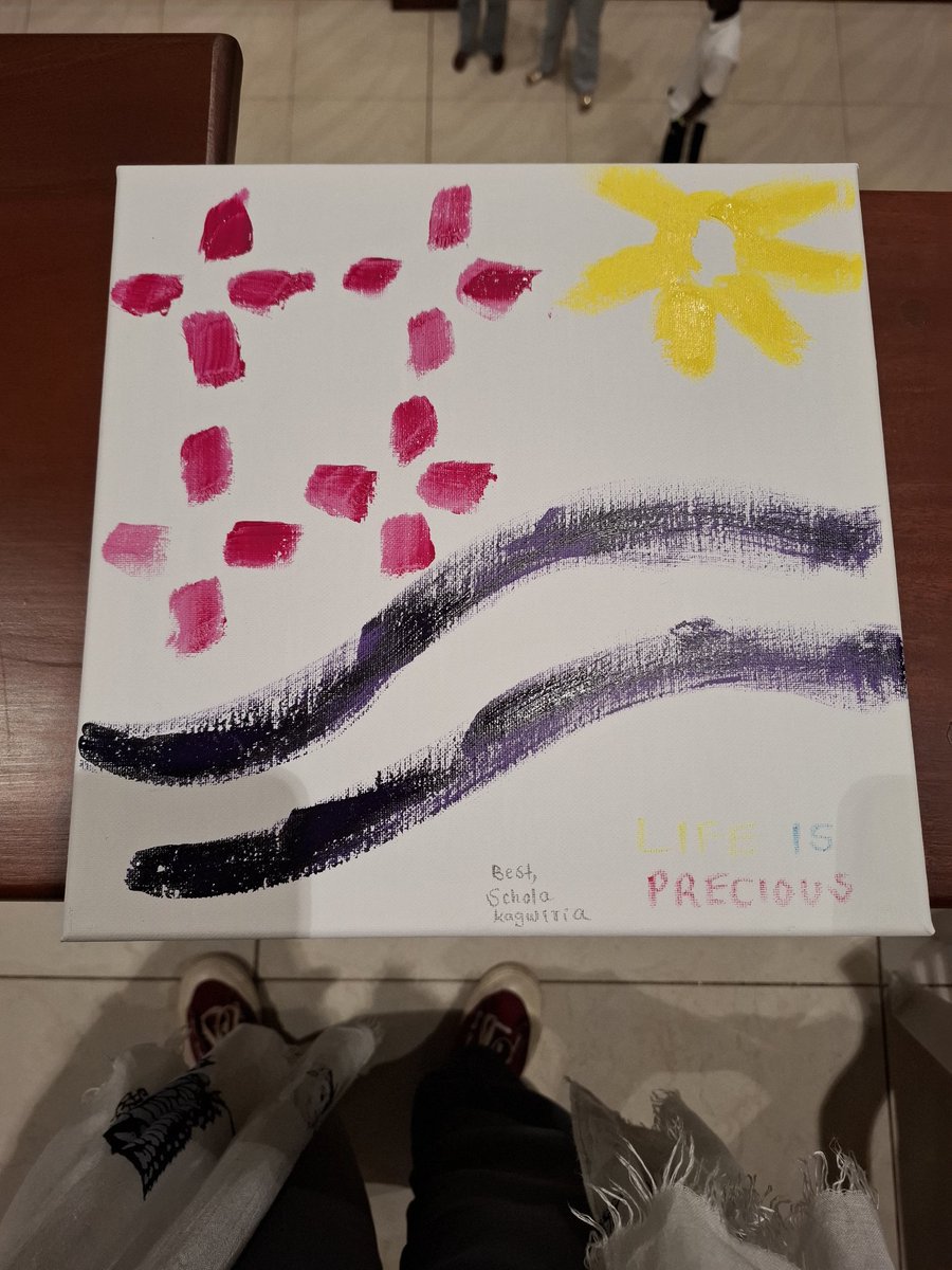 wairimuwraps's tweet image. Day 6-7 of the 16 Days Of Activism to End Gender‑Based Violence

I’m honored to share art born from Free Me the Play.

A few of these pieces were gifted to @Usikimye, carrying with them prayers of healing, strength, &amp;amp; love for every survivor +victim to feel the energy of care.