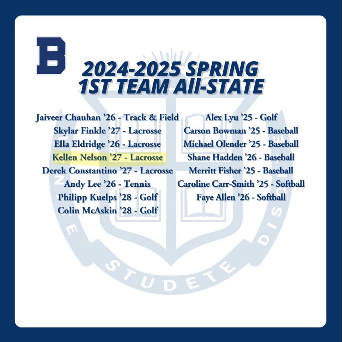 KellenNelson22's tweet image. MULTI-SPORT ATH‼️
Sophomore season (🥍) 
-1st team All-State
-Leading Middie scorer 
-Semi-finalists 
Junior season (🏈) 
-1st team All-Prep NJ Defense
-Team leader in receptions, receiving yards, and INT’s