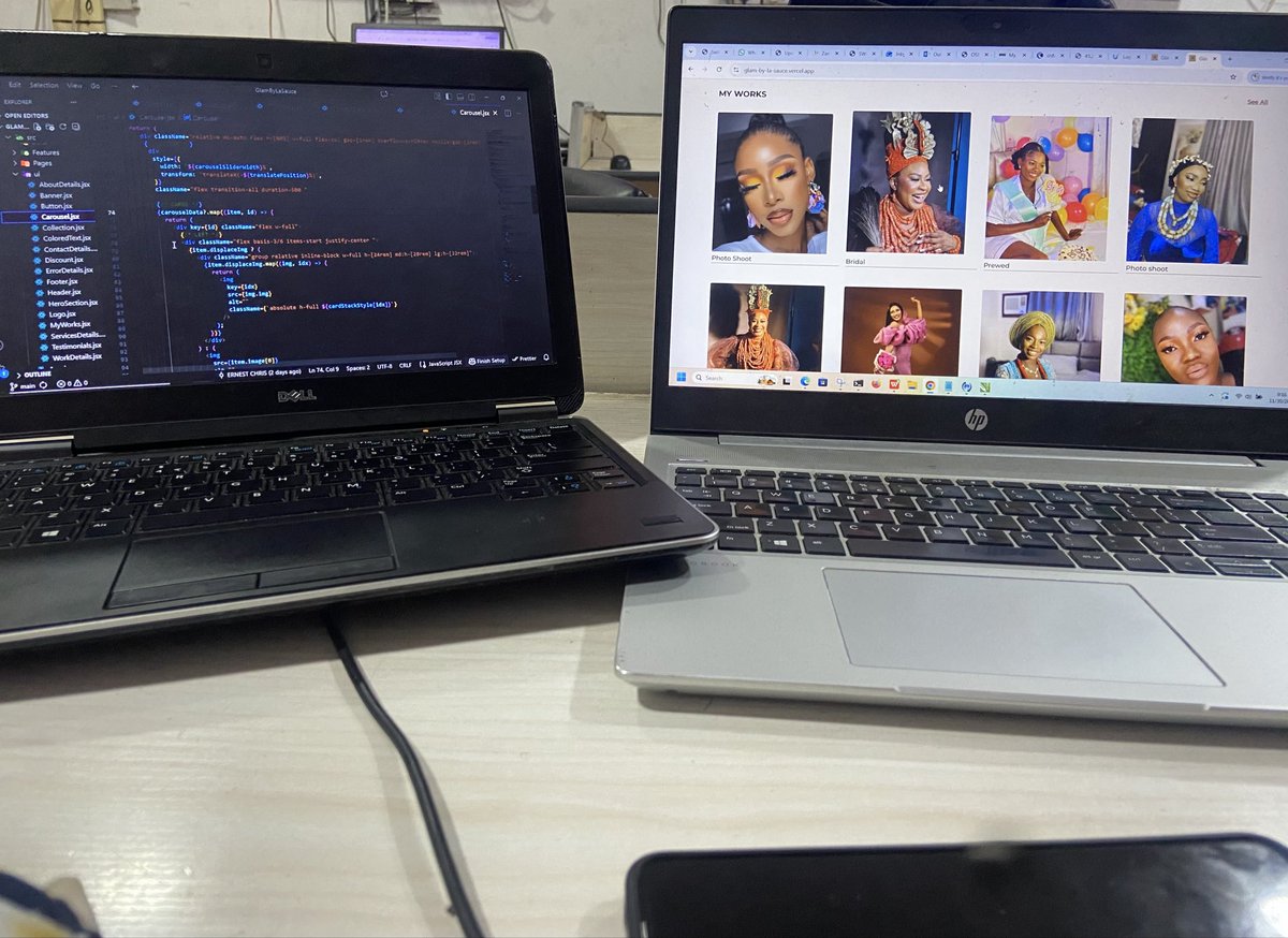 ernestchris6's tweet image. The Web Developer Life — Turning Ideas Into Reality
Some people see just a screen filled with code…
But for me, this is where ideas become reality.
Every line I write, every layout I design, every bug I fix — it all brings me one step closer to building something meaningful.