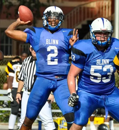 AGTG God woke me up this morning with a purpose with that being said 

After a great morning and conversation with THE <a href="/BLINNFBRECRUIT/">BLINN FB RECRUITING</a> Staff I will be committing and starting my 2nd Semester at THE BLINN COMMUNITY COLLEGE