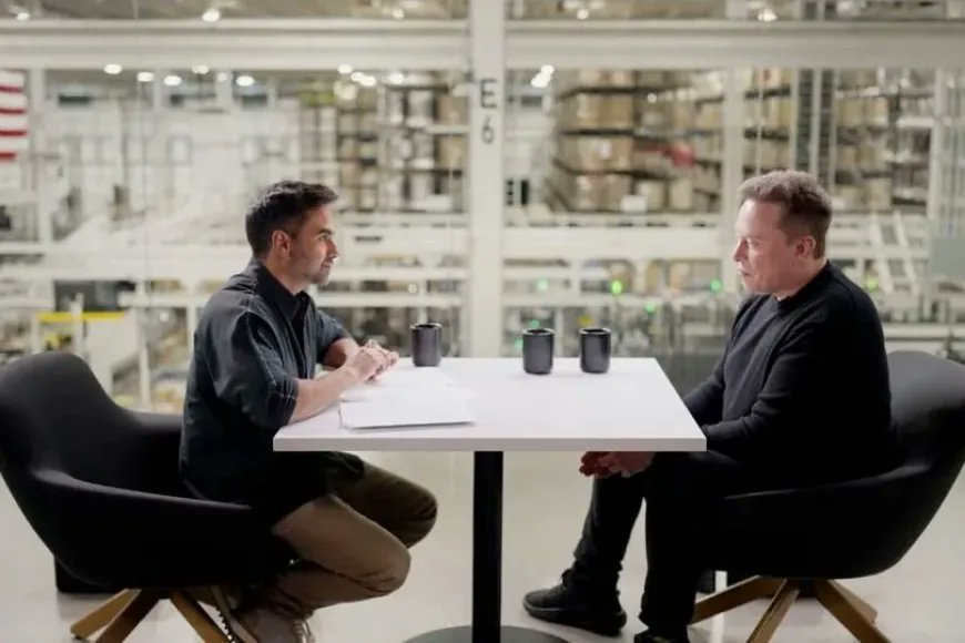 EVMagazine1's tweet photo. Elon Musk Says AI and Robotics Could Reduce U.S. Debt Pressure - iShook Finance - https://t.co/bnd4B9jRTG https://t.co/yqECxm01LK