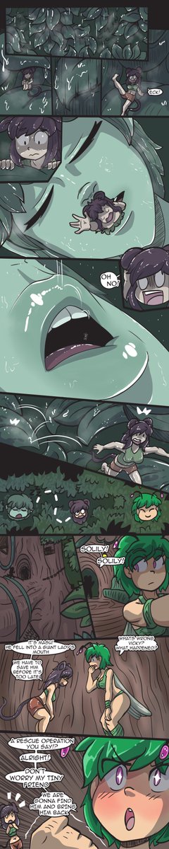 vaderaz's tweet photo. Page 1/15
Start of a Huge comic for Asuroth, fetauring Solily, Ciel, and a pair of poor "lucky" neeras going for the journey of a lifetime xP
#sizetwitter #vore https://t.co/pKS3wXGENF