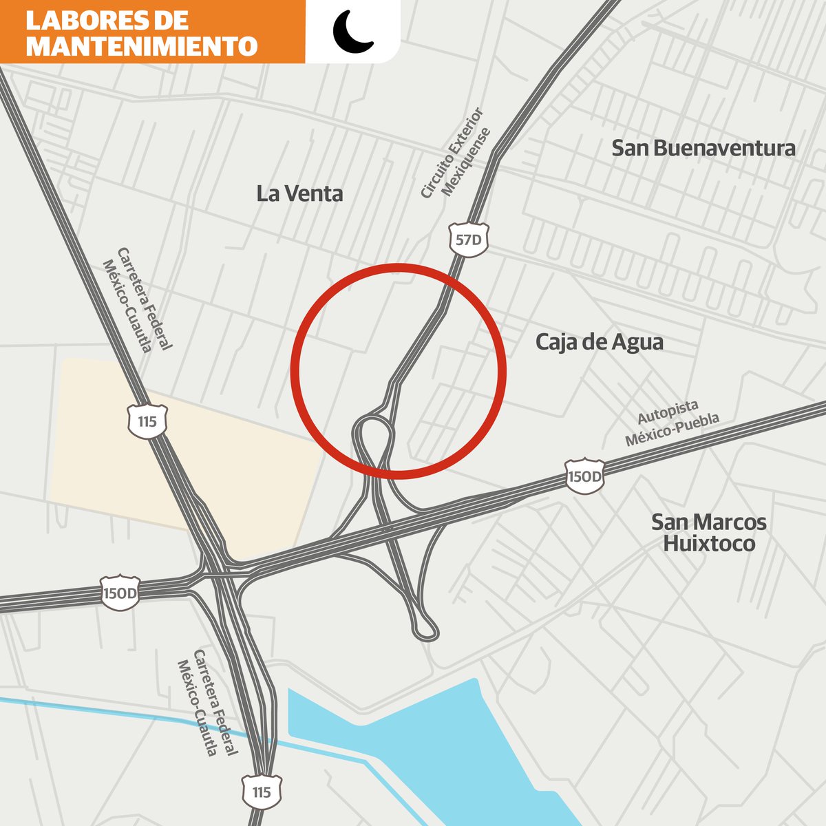 Circuito_mx's tweet image. ⛔️ ¿Eres usuario del #CircuitoExteriorMexiquense?

🚧 Cierres de carril por labores de mantenimiento cercano a la caseta de cobro T4 - Chalco, conoce todos los detalles en la imagen.

Maneja con precaución y #PlanificaTuRuta. ✔️