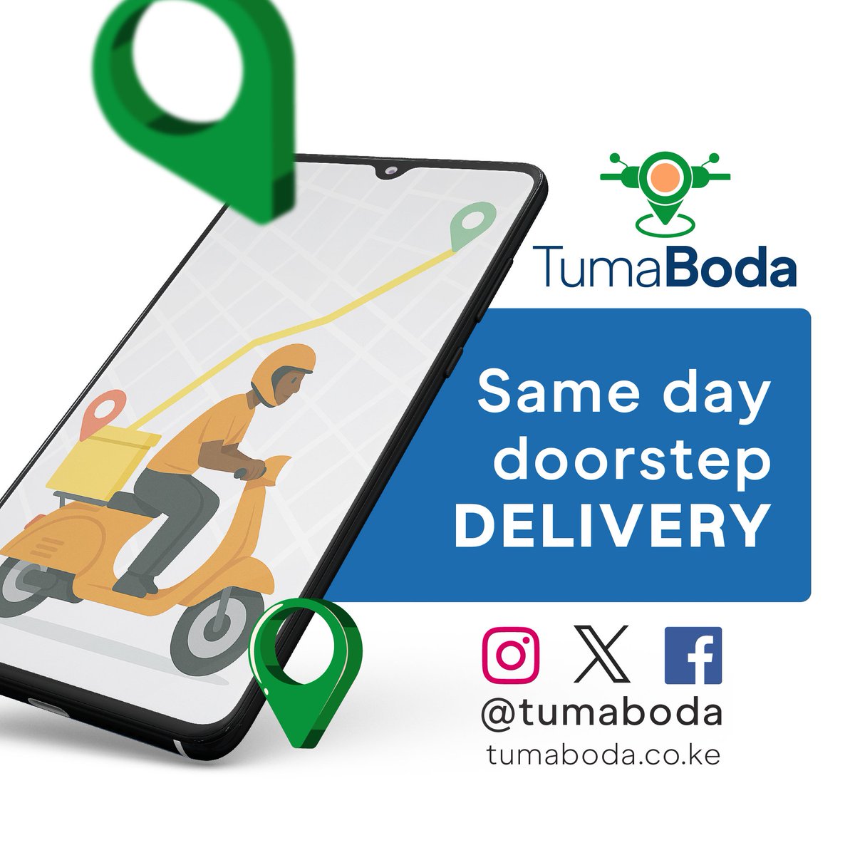 tumabodake's tweet photo. Are you a business that needs fast same day delivery? Get on board and improve your operations.

• Faster dispatch
• Reliable riders
• Real-time tracking
• Support when you need it
https://t.co/H0kD5HXIin https://t.co/vrsydLxGIt