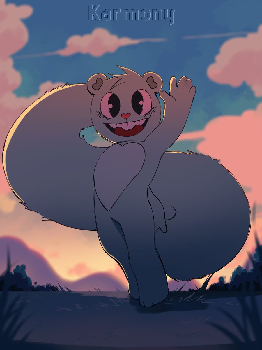 SanKarmony's tweet image. Heroic, el hijo nacido de una aberración 
#happytreefriends #HTFfanart #htf #art #heroic #oc #art #artistsupport