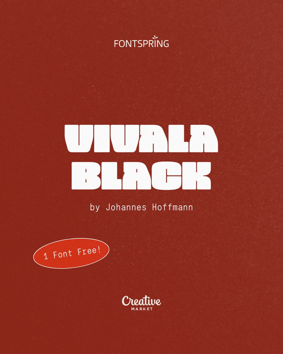 fontspring's tweet image. Big Type Energy Only! 🔊 These bold display fonts don’t whisper — they demand attention. Perfect for headlines, posters, merch, branding &amp;amp; everything loud!

Select Bold Display Fonts on SALE 🔔 Don't miss out on these amazing deals! Up to 30% off ⭐️  fontspring.com/tag/display+bo…