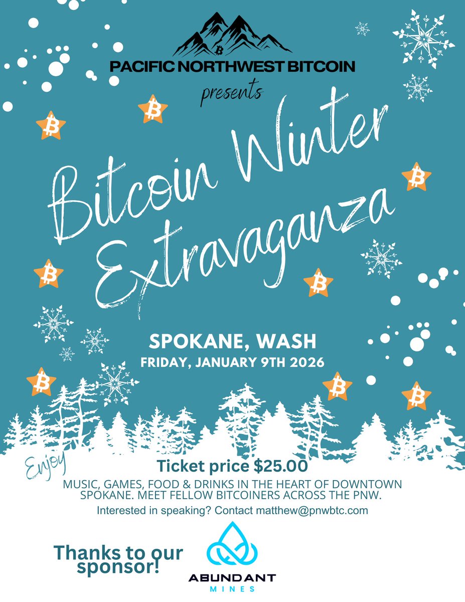 Pacific Northwest Bitcoin tweet media