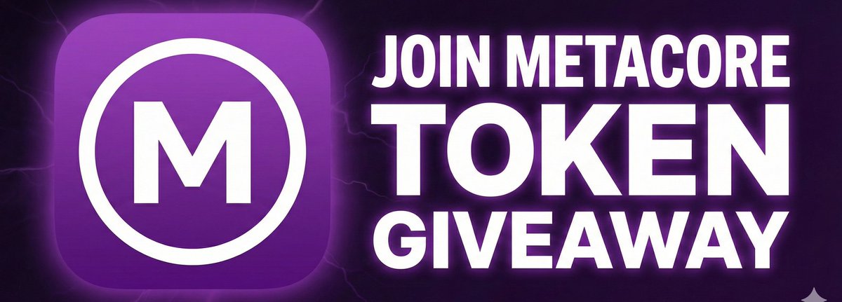 metacorefun's tweet image. FILL THIS FORM NOW 

JOIN EXCLUSIVE GIVEAWAY 💖💯

forms.gle/9CANATYjMa1YFK…

#BNB #BTC #ETH
