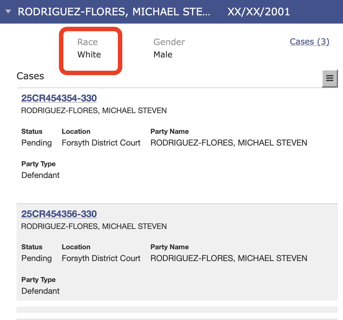 mattvanswol's tweet image. 🚨#BREAKING: It has been confirmed that the man who allegedly shot 2 people while they were just sitting in their car in North Carolina...

...IS AN ILLEGAL IMMIGRANT!!!!

He is also labelled as a &quot;WHITE MALE&quot; in the charging documentation...

...you cannot make this stuff up!!!