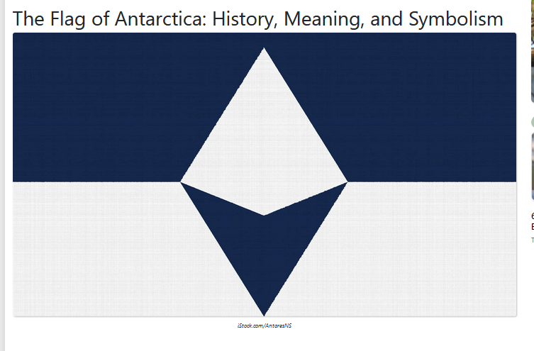 cryptorebel_SV's tweet image. People aren't allowed to talk about what is beyond the icewall, but its where the star children live. This is why ETH has the antarctic flag as its symbol and Vitalik walks like a penguin without moving his arms.