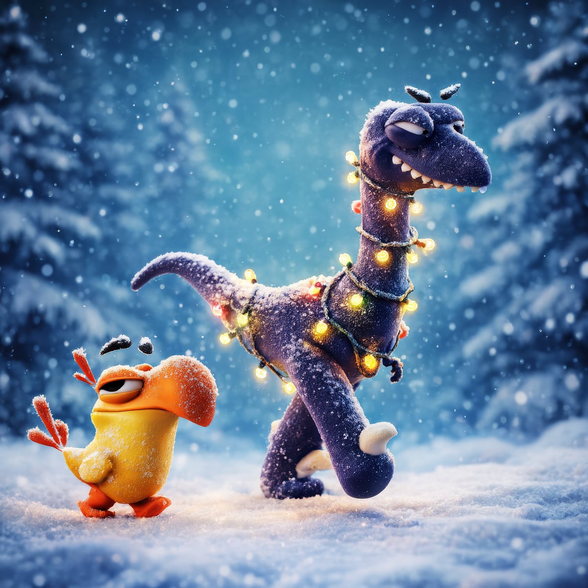 It's beginning to look a lot like Claymas! 
Once again, the legend <a href="/iamcyclo/">Cyclo</a> delivering the fire edits.

Don't be on the naughty list... Go gib him some love &amp; get your festive Claynosaurz.