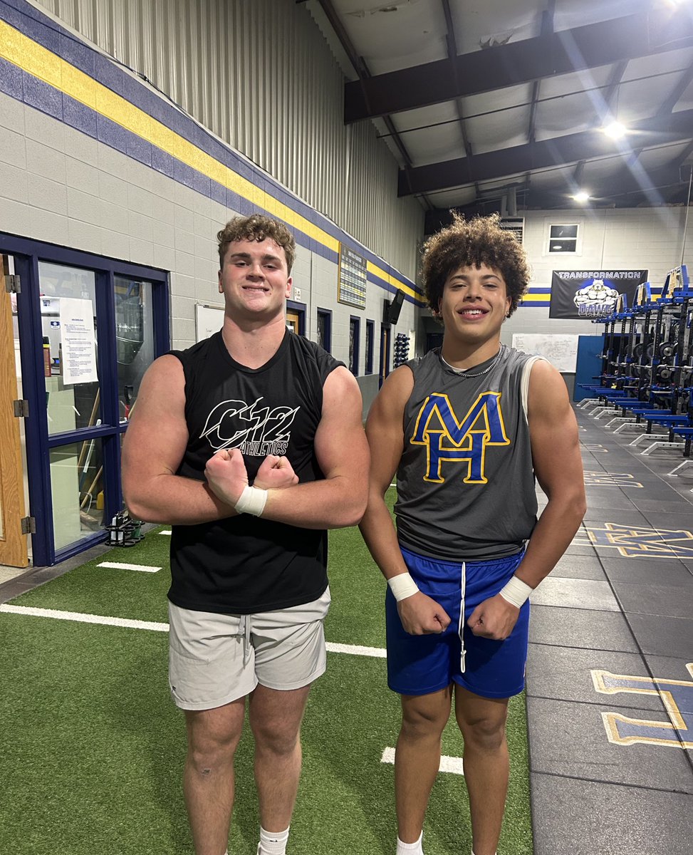 Offseason is here! First day went great with <a href="/FordColeman5/">Ford Coleman</a>!!💪🏼✈️🏈

<a href="/CoachSteveAry/">Steve Ary</a> <a href="/CoachAry42/">Ian Ary</a> <a href="/PrepRedzoneAR/">Prep Redzone Arkansas</a> <a href="/ARPrepSports/">Arkansas Prep Sports</a> <a href="/MHHSFBall/">Bomber Football</a>