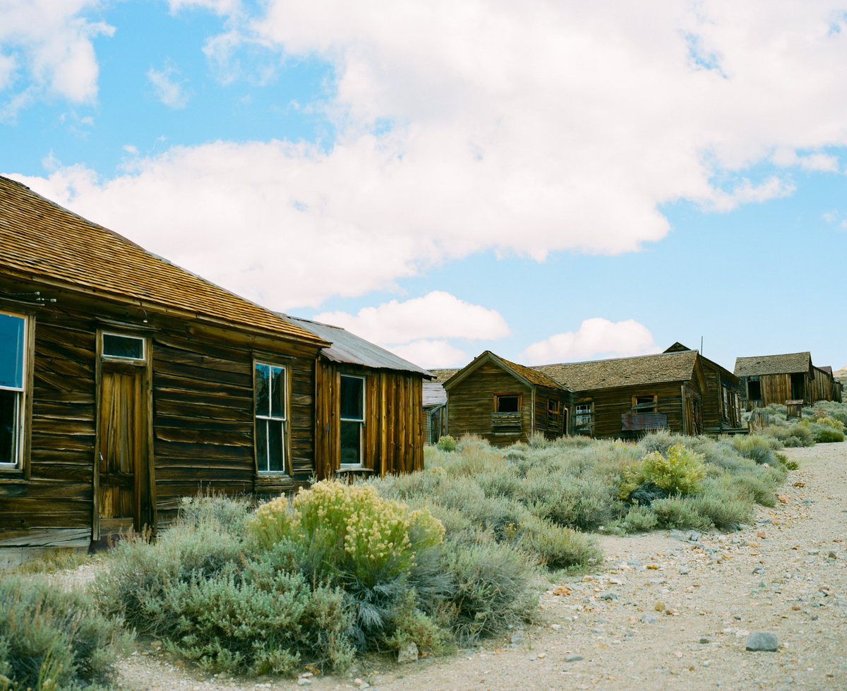 the old west, shot on expired Fuji Film