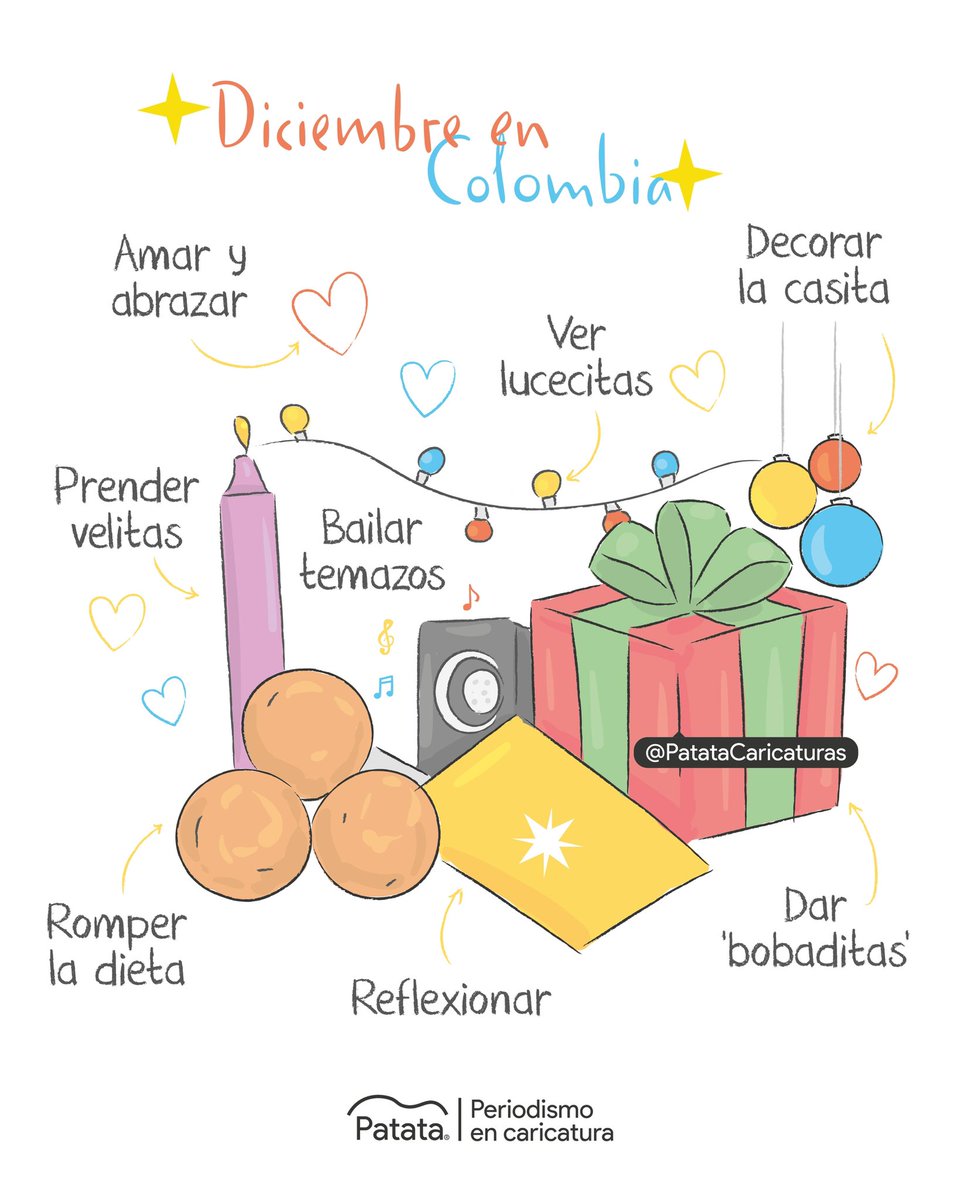 Diciembre en Colombia es una berraquera 🇨🇴✨