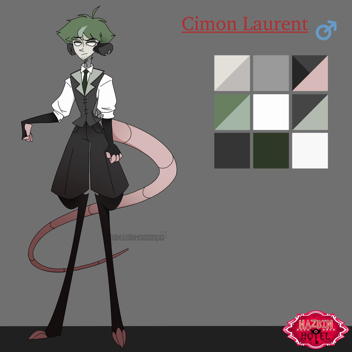 yap yap yes another oc ref sheet

#hazbinhotel #hazbinhoteloc