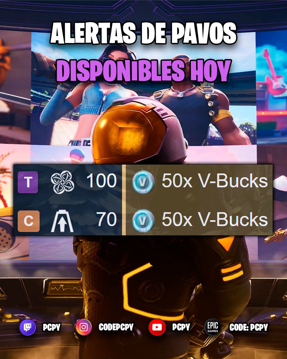 NUEVAS ALERTAS DE PAVOS EN FORTNITE - SALVAR EL MUNDO.

T: Cumbres Leñosas
C: Valle Latoso

Si te gusta mi contenido, usa el código ‘PCPY’ en la tienda, gracias ❤️ #ad

#Fortnite