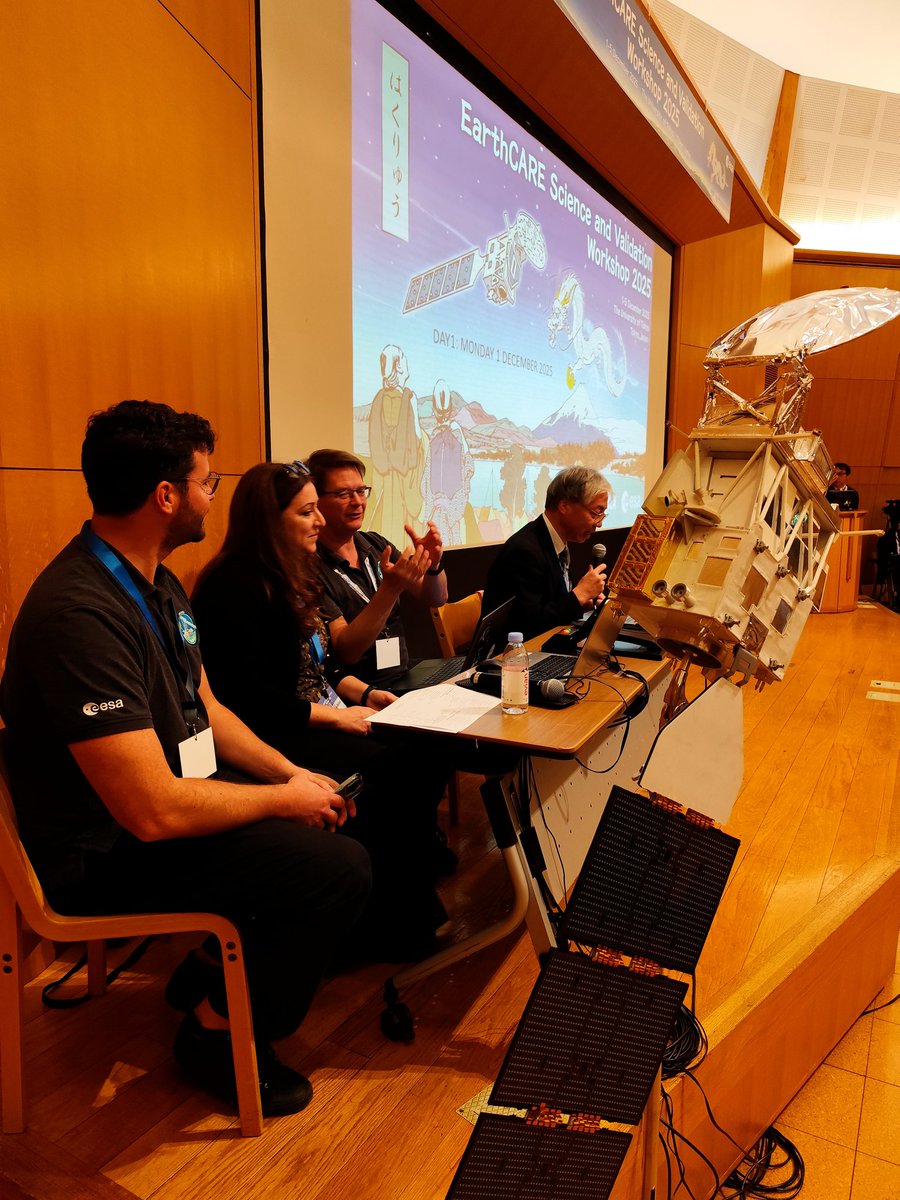 ESA's EarthCARE mission tweet media