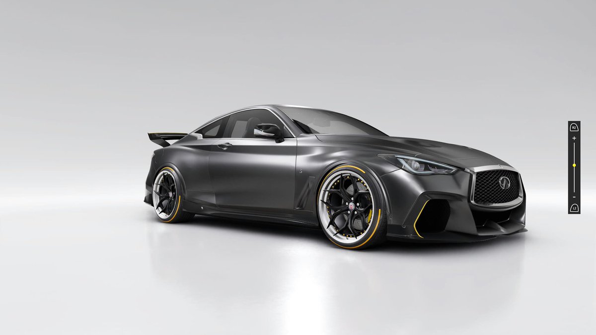 FINALLY, AFTER YEARS—

I can change the wheels from Infiniti’s Official Wheels to something reminiscent of Wraith’s original Q60S.