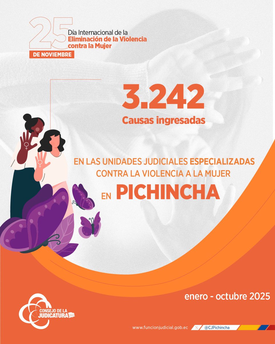📌 Las Unidades Judiciales Especializadas de #Violencia contra la #Mujer del <a href="/CjPichincha/">CJPichincha</a> cuentan con equipos técnicos para la atención y cámaras gesell para receptar declaraciones de las víctimas. 

En estas Unidades se registraron más de 3 mil causas 👇

#RecuperamosLaJusticia