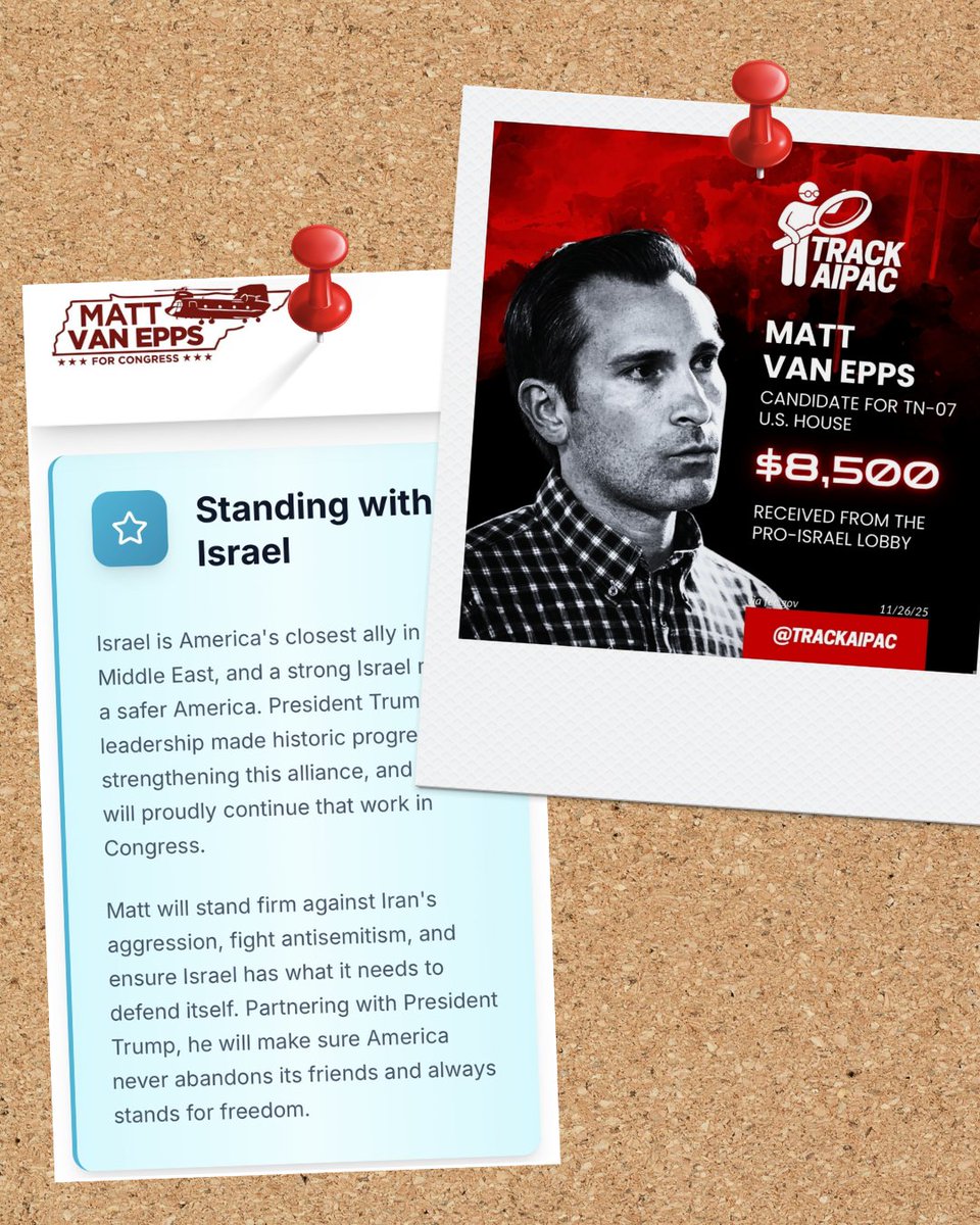 If you're in #TN07, be sure to get out and VOTE TOMORROW to help <a href="/aftynfortn/">Aftyn Behn for Congress</a> beat AIPAC!