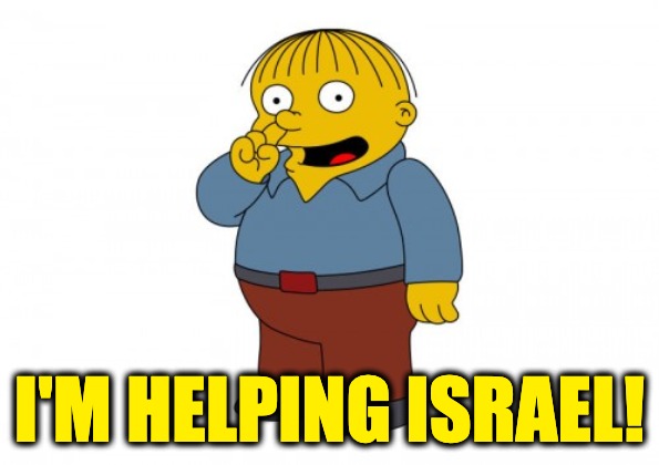 Oh look - another Zionist saw a fact.