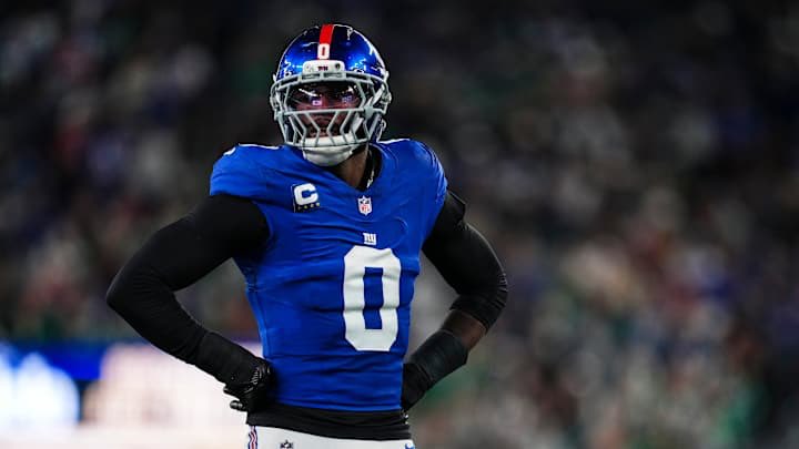 Giants in the Top 10 at their position in Pro Bowl voting:

Brian Burns is No. 1 at OLB

Bobby Okereke is No. 4 at ILB

Dane Belton is No. 6 for ST

Jaxson Dart is No. 9 at QB

Wan'Dale Robinson is No. 9 at WR

(via <a href="/JordanRaanan/">Jordan Raanan</a>)