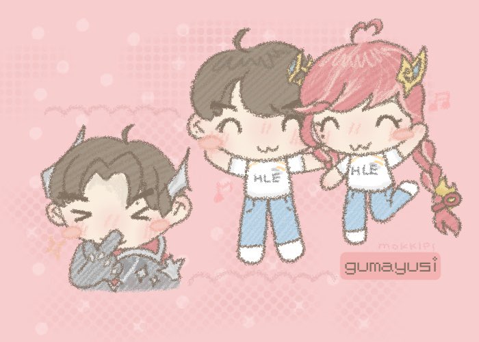 mokkipi's tweet image. 구크스구루스 낙서

#Gumayusi