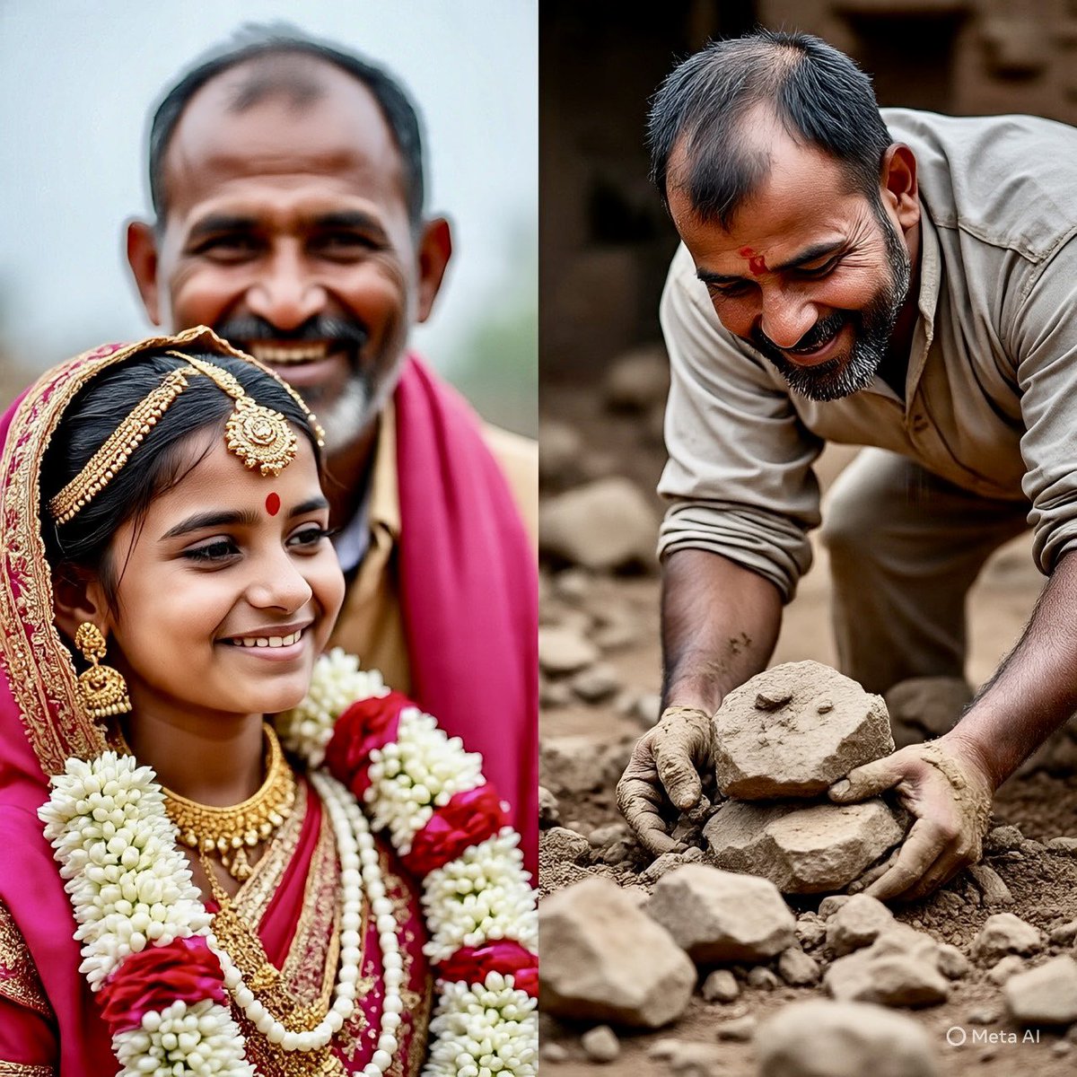 कभी शादी के खाने की बुराई मत करो 
क्योंकि एक पिता उस एक दिन के लिए 
सालों मेहनत करता है

Never criticize a wedding 
feast because a father works 
hard for years for that one day