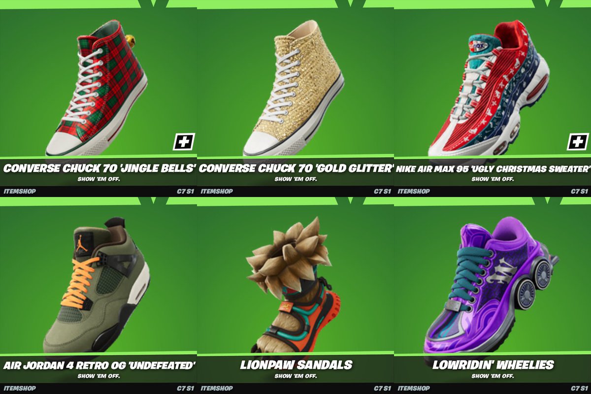 ¡NUEVOS CALZADOS DESENCRIPTADOS!

#Fortnite <a href="/FN_Assist/">FNAssist</a>