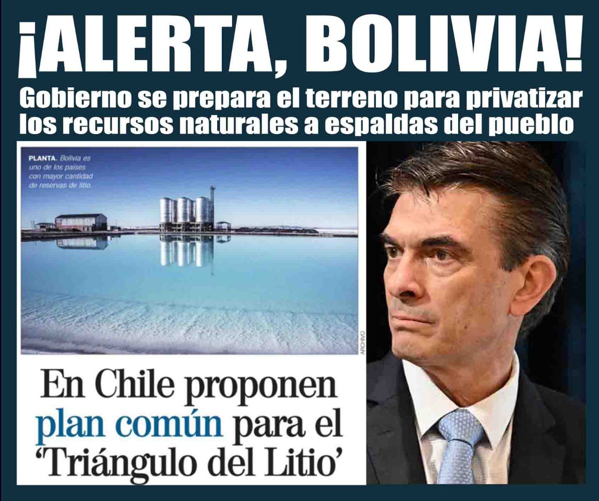 Alerta Bolivia. #RodrigoPaz #EdmanLara
#EvoPueblo #EvoMorales #LuisArceTraidor