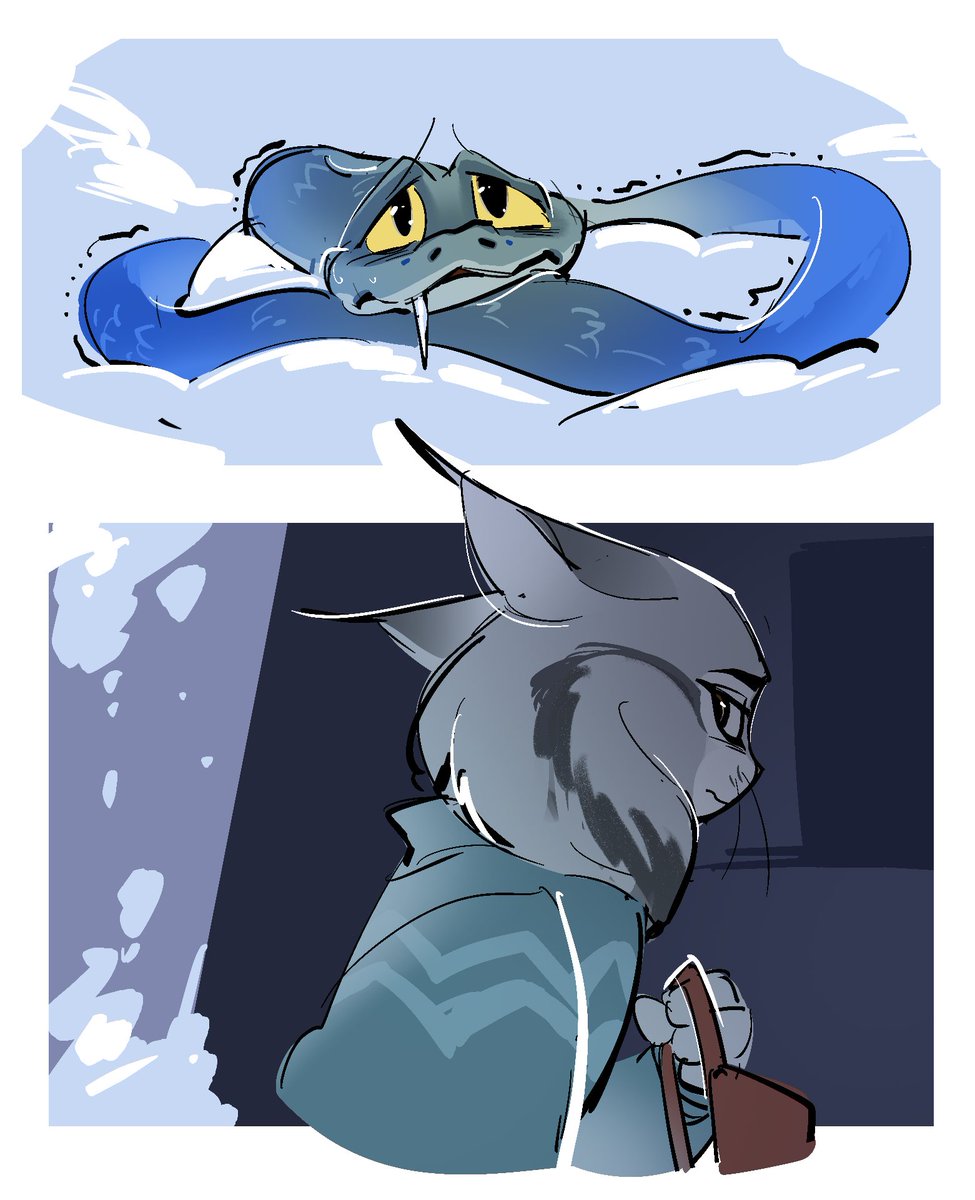 dontstayuptooo1's tweet image. maybe I&apos;m the cold-blooded one
#Zootopia2 #Pawbert #gary