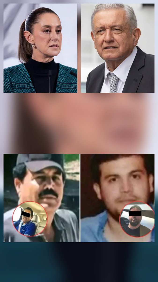 La presidenta <a href="/Claudiashein/">Claudia Sheinbaum Pardo</a> y el experesidente <a href="/lopezobrador_/">Andrés Manuel</a> se cansaron de culpar a #EEUU del secuestro de #ElMayo y exigir información a #WashingtonDC. Hoy que Joaquín Guzmán López acepta que él fue quien secuestró y entregó al #Mayo a los EEUU, ¿a quién van a culpar de la