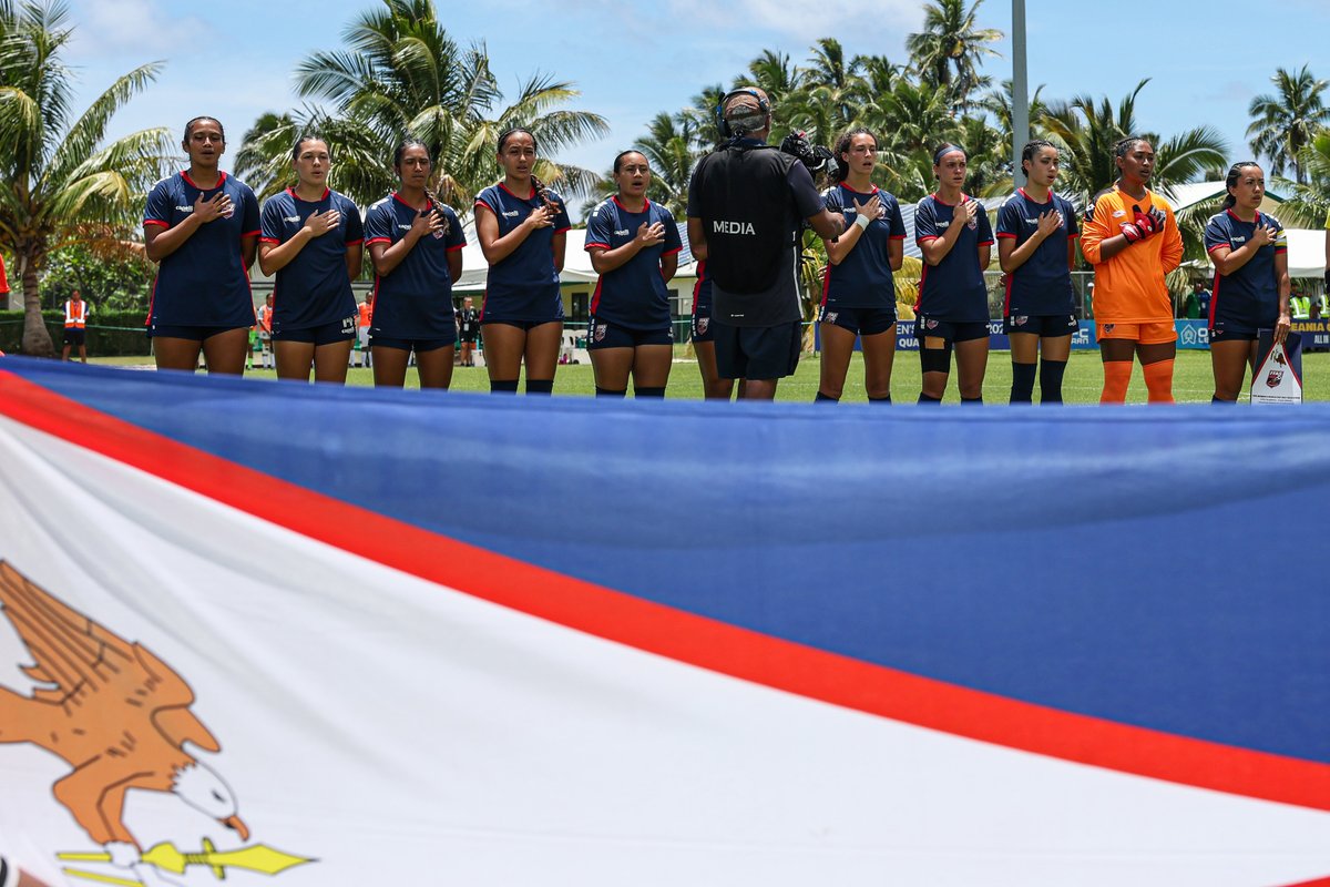 OFCfootball's tweet image. What an effort from both teams! 🙌🏾

Catch the best moments from today's match between American Samoa and Cook Islands 📸🇦🇸🇨🇰 

Photo credit: OFC Media via Phototek. 

#FWWC #OceaniaQualifiers #ALLIN