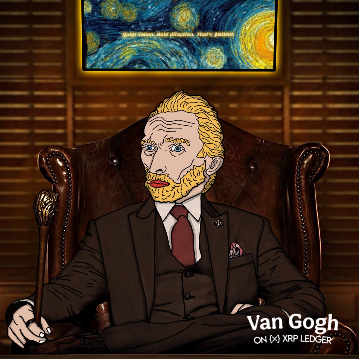 When your vision is clear,
noise becomes irrelevant.
Stay focused $GOGH is only getting started.