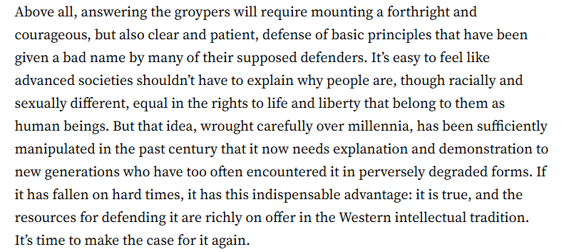very good piece here. I think one thing I've underestimated with Fuentes and basically all extreme overreactions is that they are in fact reacting to very serious breakages in our institutions.

Klavan points out, for example, that Fuentes exploits the rightful frustration of