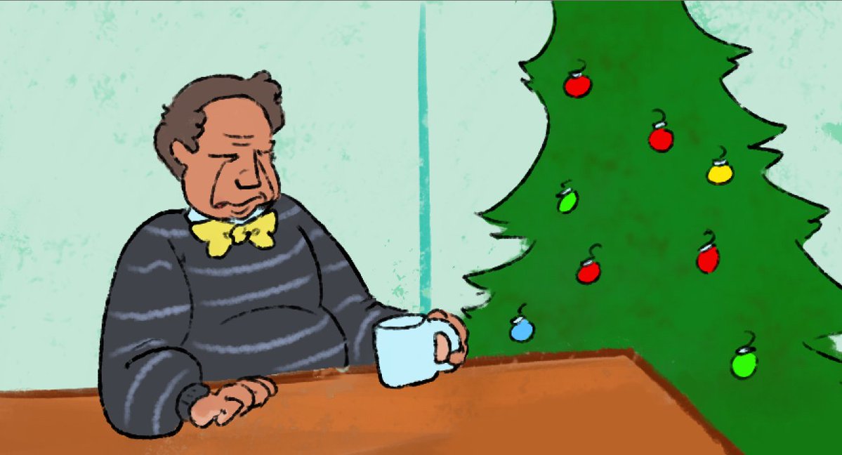 SquibbleDawg's tweet image. hi sorry for not posting in forever but i&apos;ve had artblock from hell and im also busy with another thing but my follower count is currently dropping like flies so uh imma feed yall now

i think baldi likes christmas just a guess

#BaldisBasics #bbieal