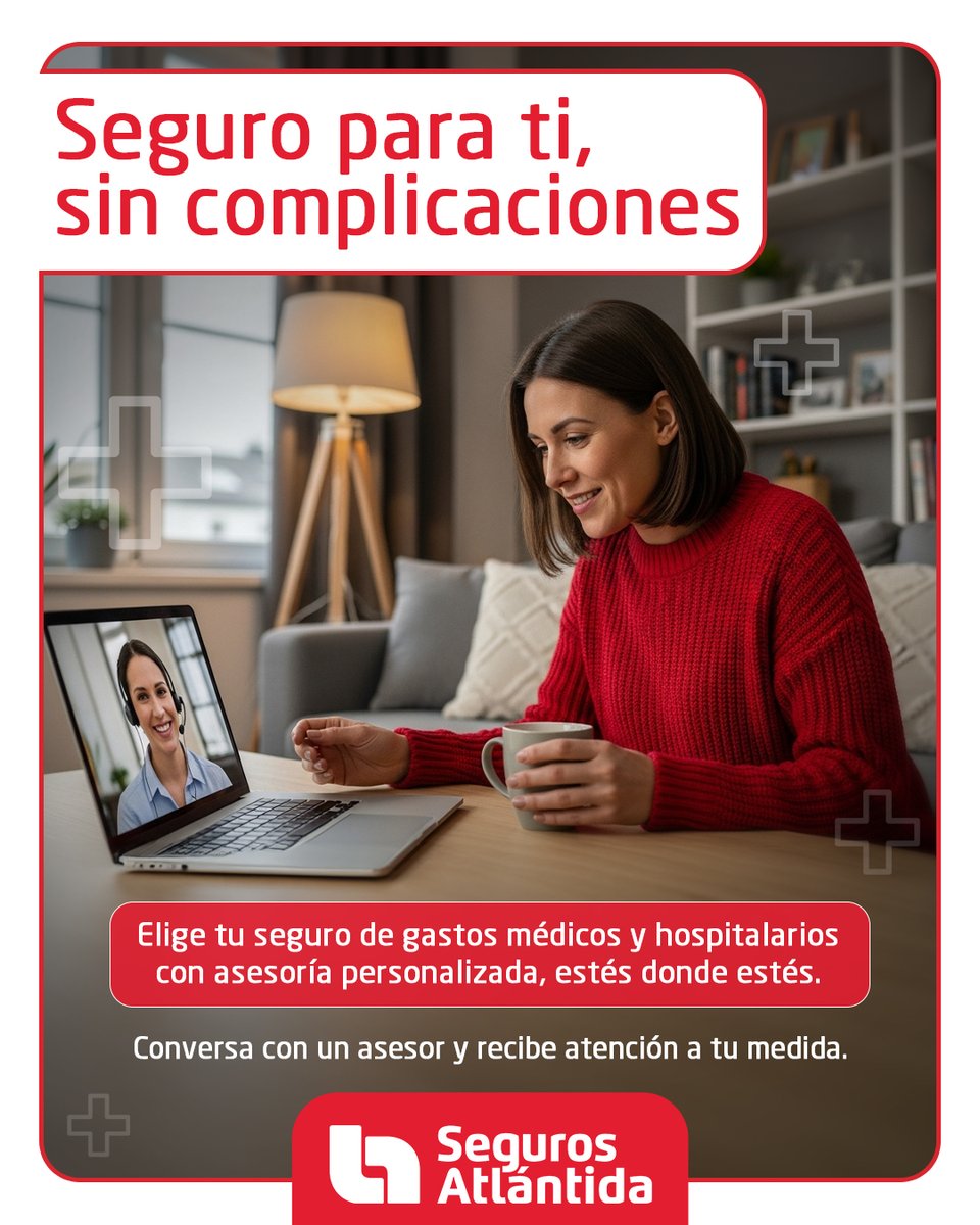 Estés donde estés, tu salud puede estar protegida.
Con asesoría personalizada, elegir un seguro de gastos médicos y hospitalarios es más fácil que nunca.

Solicita información y encuentra el plan ideal para ti 👉 segurosatlantida.com/40-aniversario/

#SegurosAtlántida #SegurosATuEstilo