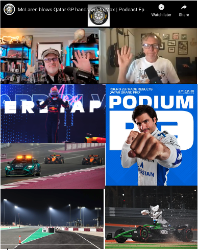 Here's our latest #f1 <a href="/theparcferme/">The Parc Fermé</a>   review show ! The Qatar Grand Prix  AKA " Oppourtunity Knocks! Nobody Move! Grand Prix "
You Tube
youtu.be/x-QPBsEbzR8
Podcast
theparcferme.com/mclaren-blows-…