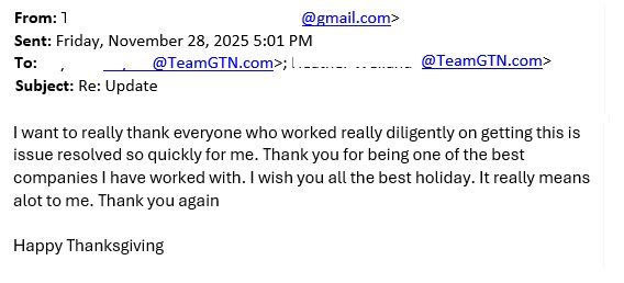 TeamGTN's tweet image. Even over the holidays, our TeamGTN customers are number 1

#TalentAcquisition #TechLeadership #StaffingSolutions #TeamGTN