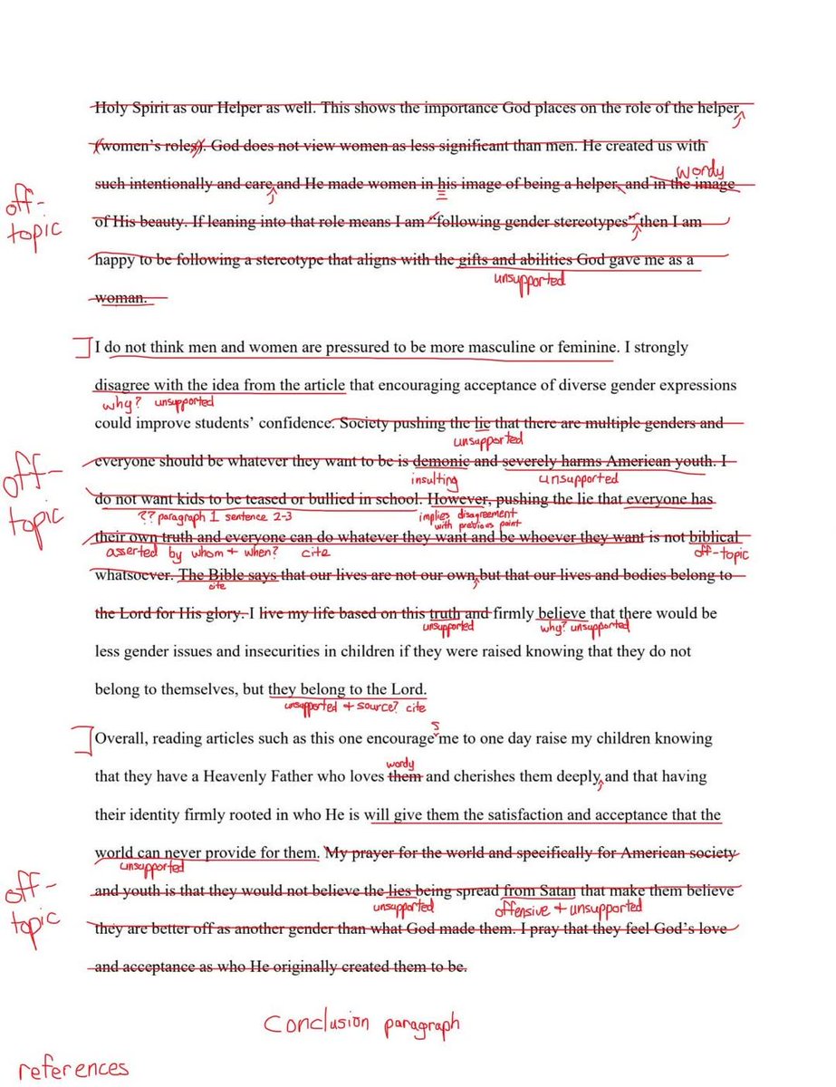 GeoRebekah's tweet image. I would have sent this student home crying if I had to grade this shit.