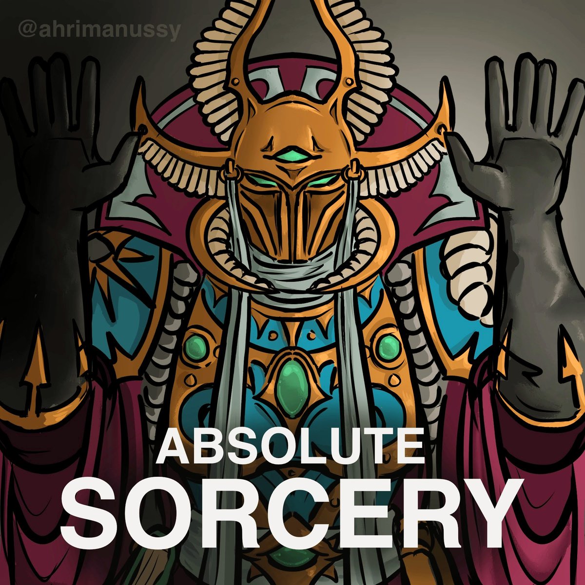 eedzone's tweet image. ahriman my beloved 📜🔮

[ #WarhammerCommunity #warhammerfanart ]