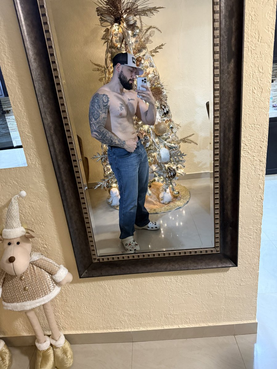 U want me under your Christmas tree comment and repost