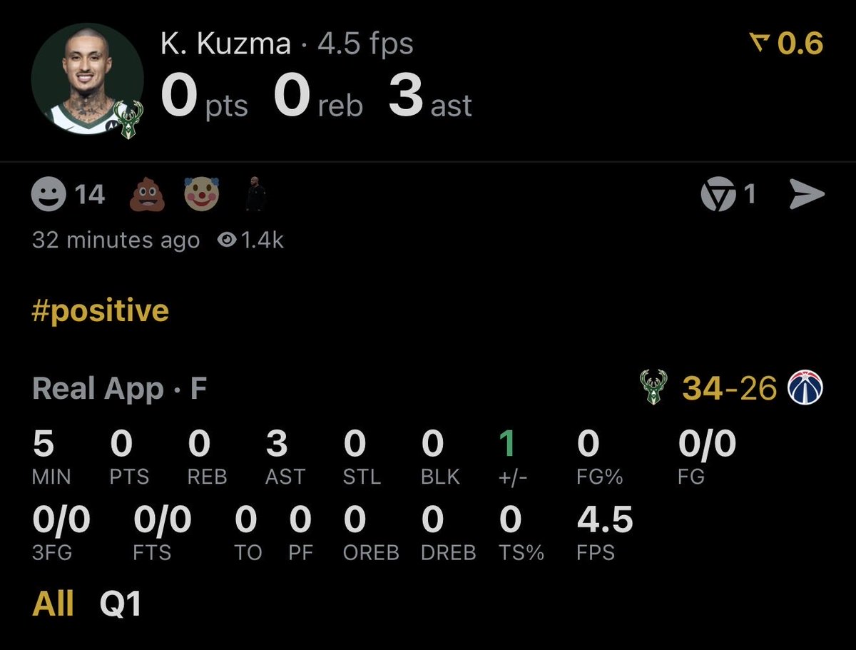 This nigga washed. didn’t even attempt a shot in the 1st. Never again.