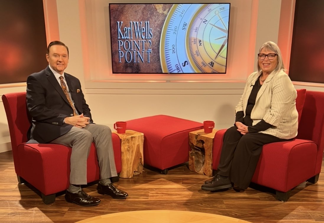 My guest on this week’s Karl Wells Point 2 Point is, Mary Shortall, former labour leader and current President of the New Democratic Party of Canada. Airing tomorrow Dec. 2nd at 8 p.m.