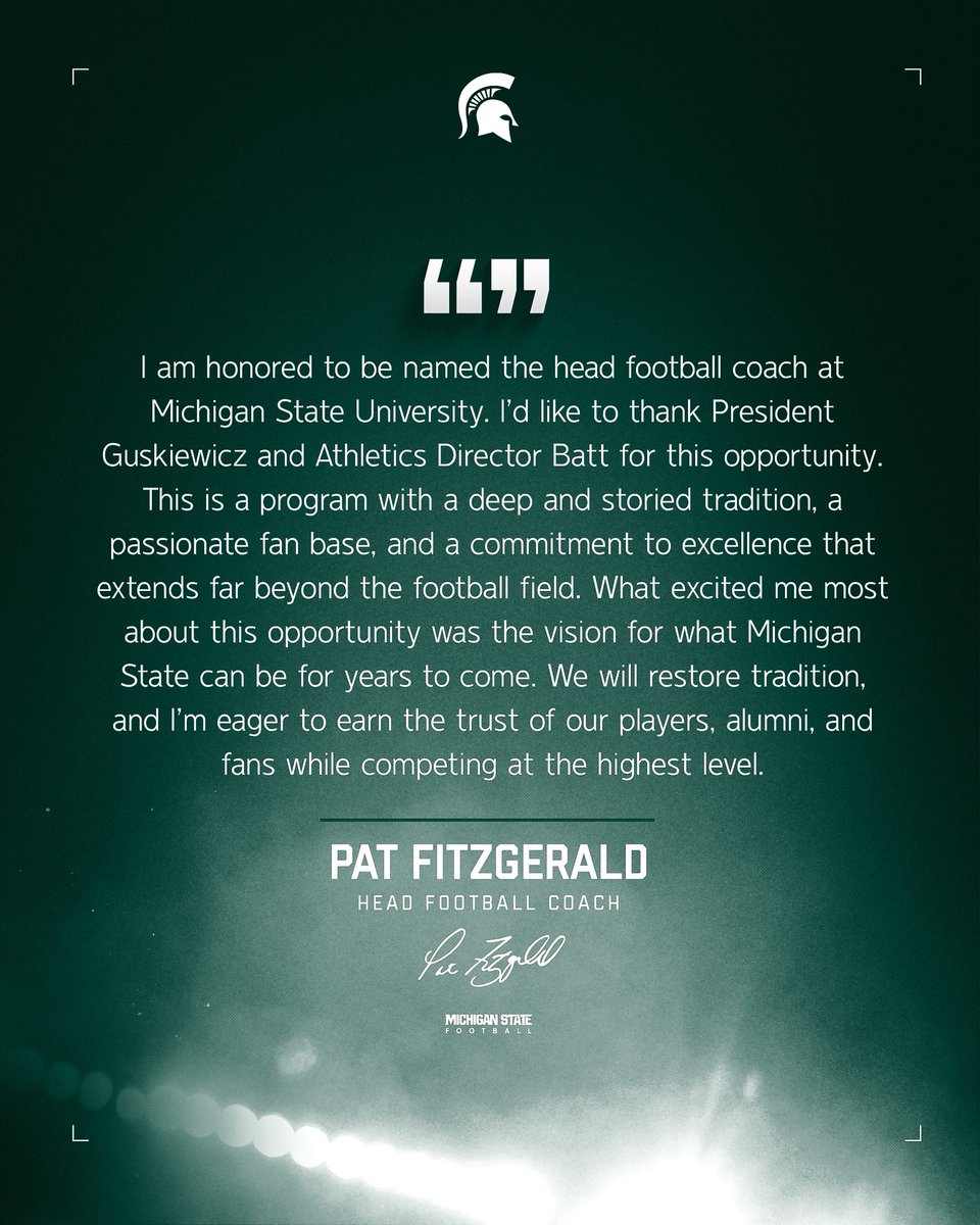 MSU_Football's tweet image. Ready to restore tradition &amp;amp; compete at the highest level.